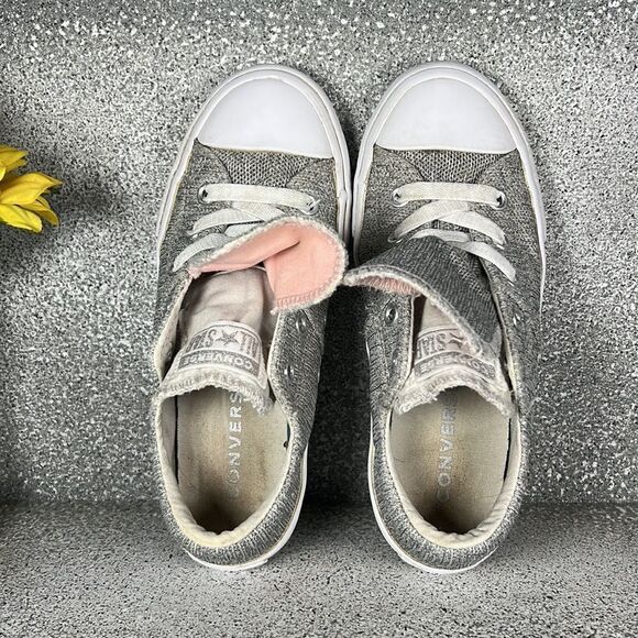 Converse Chuck Taylor All Star Maddie Double Tongue Sneakers Shoes Size 13 - Picture 9 of 10
